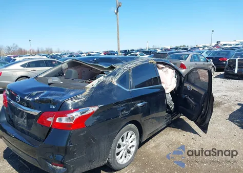 2019 Nissan Sentra Sv из США, поврежденный, VIN 3N1AB7APXKY411307